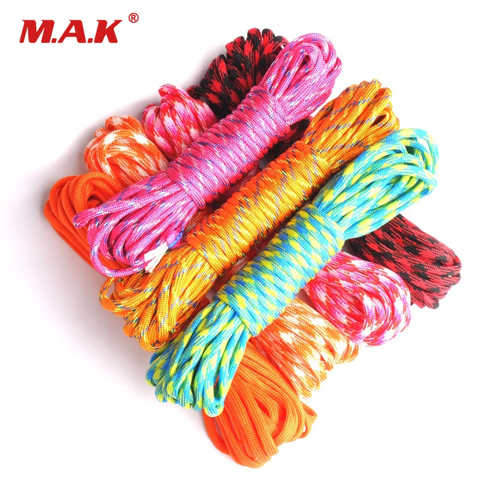 Outdoor Climbing Paracord 550 Parachute Cord Lanyard Rope Mil Spec Type III 7 Strand 100FT Climbing Camping Survival Equipment
Outdoor Climbing Paracord 550 Parachute Cord Lanyard Rope Mil Spec Type III 7 Strand 100FT Climbing Camping Survival Equipment