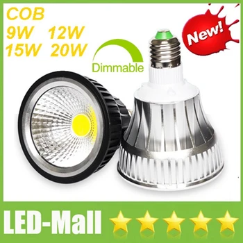 PAR30 Par20 CREE COB 9W 12W 15W 20W Dimmable LED Spotlights E27 Spot Lights display Lampada Bulbs Lamps Warm/Cool/Natural white
PAR30 Par20 CREE COB 9W 12W 15W 20W Dimmable LED Spotlights E27 Spot Lights display Lampada Bulbs Lamps Warm/Cool/Natural white