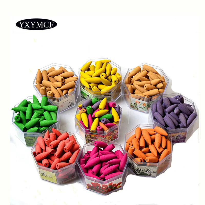 70pcs/box Backflow Incense Cones Oversized Lavender Tower Incenses for Incense Burner Home Fragrance Deodorization Jasmine Favor
70pcs/box Backflow Incense Cones Oversized Lavender Tower Incenses for Incense Burner Home Fragrance Deodorization Jasmine Favor