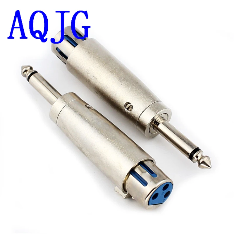 10pcs 3Pin XLR Female To 6.35mm Male Mono Jack Lead Adapter Microphone Leader Adapter Nickel Plated All Metal Construction AQJG
10pcs 3Pin XLR Female To 6.35mm Male Mono Jack Lead Adapter Microphone Leader Adapter Nickel Plated All Metal Construction AQJG