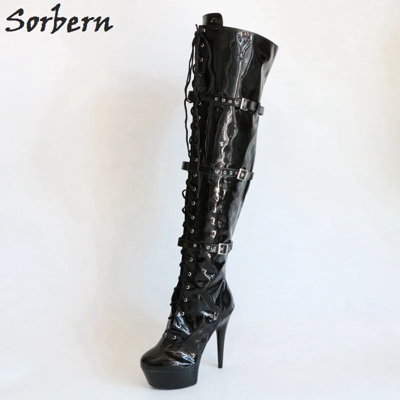 Sorbern 15Cm Spike High Heel Boots Women Over The Knee Platform Ladies Shoes With Heels Boots With A Heel Designer Women Shoes
Sorbern 15Cm Spike High Heel Boots Women Over The Knee Platform Ladies Shoes With Heels Boots With A Heel Designer Women Shoes