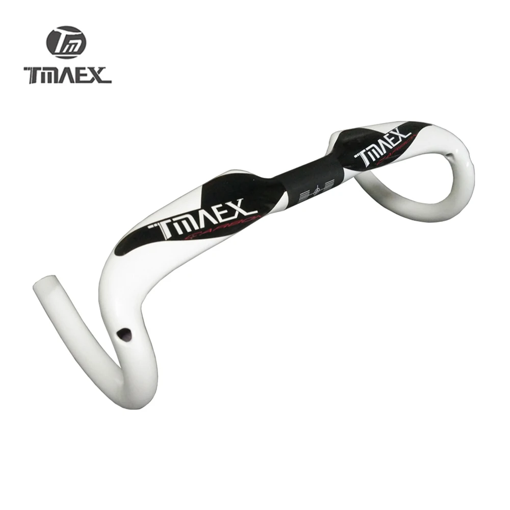 TMAEX-2019 New Arrival Ultra Light Full Carbon Road Bicycle Handlebar 400/420/440mm Cycling Bike Breaking Wind Bent Bar White
TMAEX-2019 New Arrival Ultra Light Full Carbon Road Bicycle Handlebar 400/420/440mm Cycling Bike Breaking Wind Bent Bar White