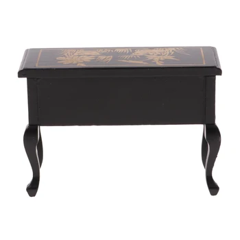 1:12 Dollhouse Miniature Decor Furniture Vintage Wooden Table Desk with Drawers Model Toys 
1:12 Dollhouse Miniature Decor Furniture Vintage Wooden Table Desk with Drawers Model Toys