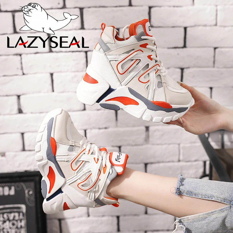 LazySeal Air Mesh Height Increasing Sneakers Women Shoes New Chunky Heel Ankle Boots Shoes Women Platform Sneakers Ladies Shoes
LazySeal Air Mesh Height Increasing Sneakers Women Shoes New Chunky Heel Ankle Boots Shoes Women Platform Sneakers Ladies Shoes