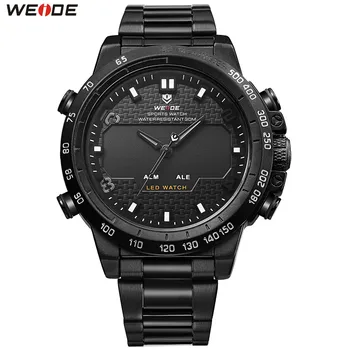 2018 Top Sale WEIDE Man Fashion Sports Watch Men LED Digital Quartz Watch Full Steel Band Military Wristwatch Relogios Masculino
2018 Top Sale WEIDE Man Fashion Sports Watch Men LED Digital Quartz Watch Full Steel Band Military Wristwatch Relogios Masculino
