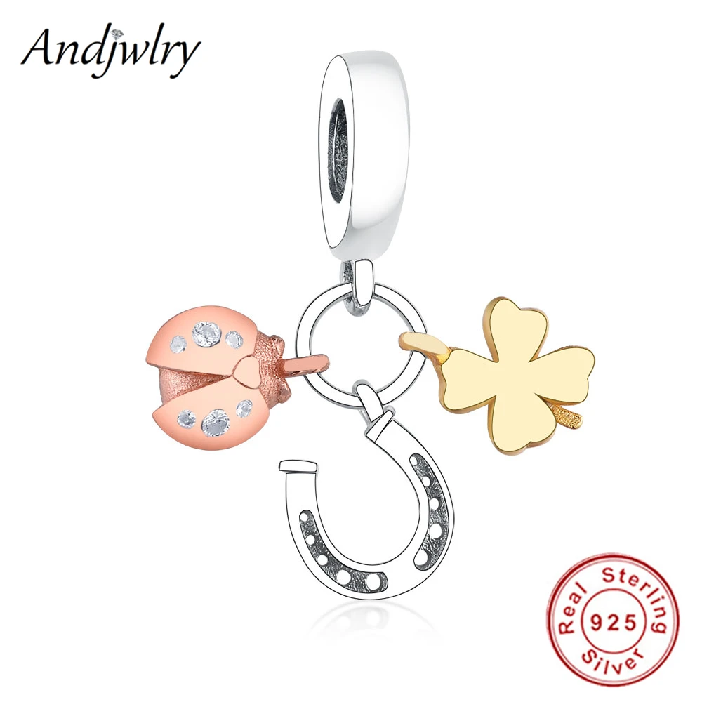 Fit Orignal Pandora Charms Bracelet 925 Sterling Silver Horseshoe Clover & Ladybird Dangle Pendant Beads DIY Jewelry Berloque
Fit Orignal Pandora Charms Bracelet 925 Sterling Silver Horseshoe Clover & Ladybird Dangle Pendant Beads DIY Jewelry Berloque
