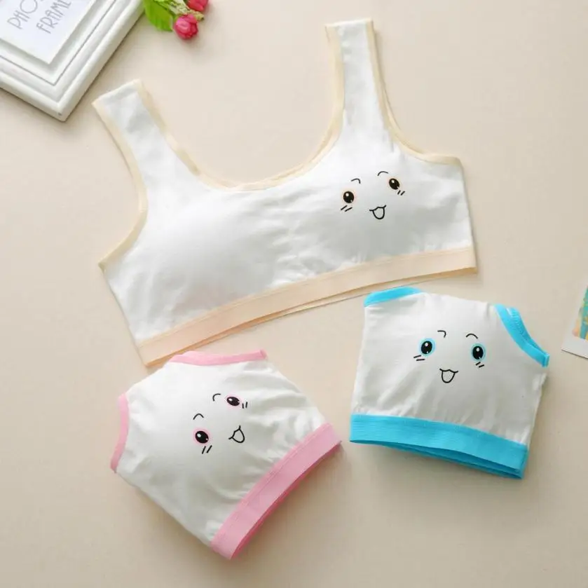 New Lovely Baby Girl Clothes Printing Underwear Bra Vest Children Underclothes Sport Undies Children's Clothing Girl Vests Bras
New Lovely Baby Girl Clothes Printing Underwear Bra Vest Children Underclothes Sport Undies Children's Clothing Girl Vests Bras