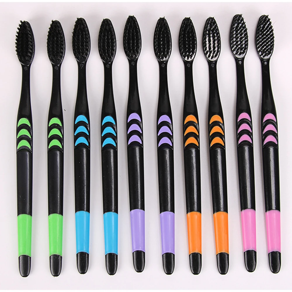 10pcs Ultra Soft Bamboo Charcoal Toothbrush Tooth Brush Oral Daily Care Bristle Eco Friendly Travel cepillo de dientes Drop Ship
10pcs Ultra Soft Bamboo Charcoal Toothbrush Tooth Brush Oral Daily Care Bristle Eco Friendly Travel cepillo de dientes Drop Ship