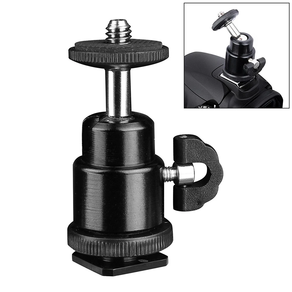 1/4 Ball Head Mount LED Light Flash Tripod For Canon Nikon Olympus Camera Tripod Bracket Holder Adapter Cradle Ball Head
1/4 Ball Head Mount LED Light Flash Tripod For Canon Nikon Olympus Camera Tripod Bracket Holder Adapter Cradle Ball Head