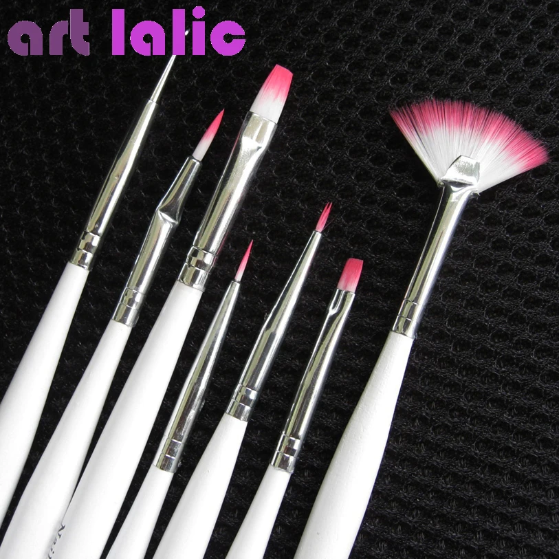 7 pcs Nail Art Decorations Brush Set Tools Professional Painting Pen for False Nail Tips UV Nail Gel Polish Brushes
7 pcs Nail Art Decorations Brush Set Tools Professional Painting Pen for False Nail Tips UV Nail Gel Polish Brushes