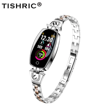 TISHRIC Lady Fashion Smart Bracelet Tracker Pedometer Heart Rate Monitor Blood Pressure Measurement Multicolor Touch Screen
TISHRIC Lady Fashion Smart Bracelet Tracker Pedometer Heart Rate Monitor Blood Pressure Measurement Multicolor Touch Screen
