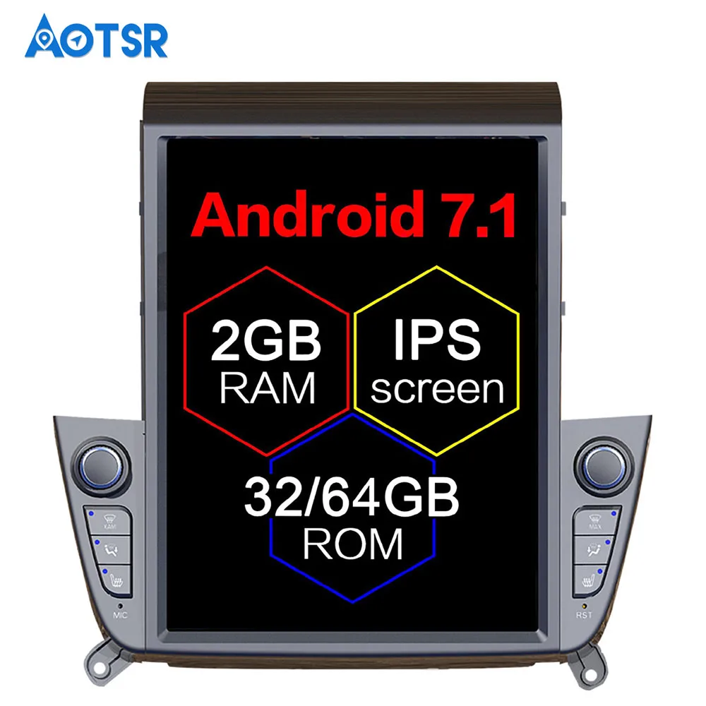 10.4" Tesla Style Vertical IPS Screen Android 7.1 For Hyundai IX35 2018 2019-Car DVD Player Navigation GPS Radio
10.4" Tesla Style Vertical IPS Screen Android 7.1 For Hyundai IX35 2018 2019-Car DVD Player Navigation GPS Radio