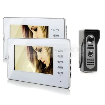 DIYSECUR Hardwired 7" LCD Video Doorbell Door Phone Intercom System Home Entry Security
DIYSECUR Hardwired 7" LCD Video Doorbell Door Phone Intercom System Home Entry Security