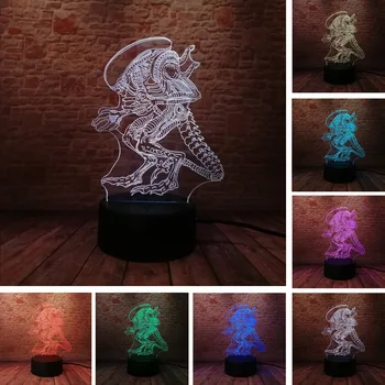 Amroe Luminaria 3D Strange Alien People Monster 7 Color Gradient Mood Night Light Bedside Decor Child Boys Man Birthday Xmas Gif
Amroe Luminaria 3D Strange Alien People Monster 7 Color Gradient Mood Night Light Bedside Decor Child Boys Man Birthday Xmas Gif