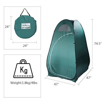 Portable Outdoor Pop-up Toilet Dressing Fitting Room Privacy Shelter Tent Army Green
Portable Outdoor Pop-up Toilet Dressing Fitting Room Privacy Shelter Tent Army Green