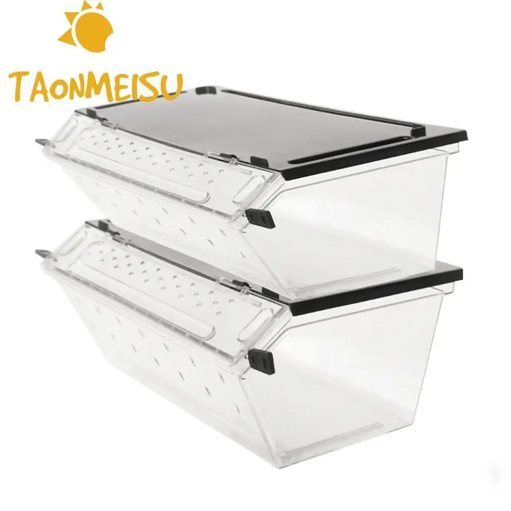 Top selling Reptile Box Reptile Terrarium Durable Transparent Acrylic Breeding Animals Insect Live Food Feeding Box
Top selling Reptile Box Reptile Terrarium Durable Transparent Acrylic Breeding Animals Insect Live Food Feeding Box
