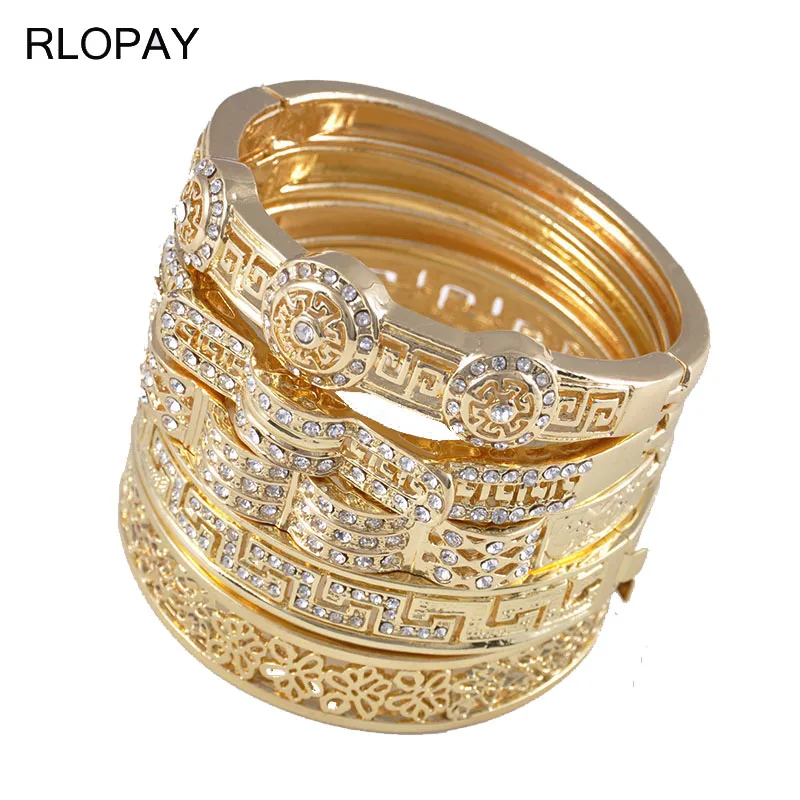 RLOPAY Braided Gold Bangles With Crystal Stones Luxury Jewelry Bracelets For Women In Dubai Fashion
RLOPAY Braided Gold Bangles With Crystal Stones Luxury Jewelry Bracelets For Women In Dubai Fashion