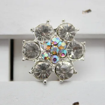 20pcs/lot round flower AB crystal glass rhinestone button for over coat boots decorative metal button garment sewing
20pcs/lot round flower AB crystal glass rhinestone button for over coat boots decorative metal button garment sewing