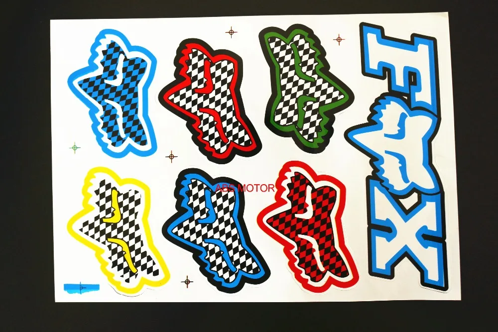 Free shipping 2ps Decals Stickers for pit bike dirt bike motorcycle motocross supermoto ATV CRF YZF Apollo KXF FOX
Free shipping 2ps Decals Stickers for pit bike dirt bike motorcycle motocross supermoto ATV CRF YZF Apollo KXF FOX