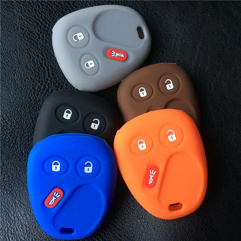 silicone rubber car key cover case for Chevrolet S10 Silverado Suburban Tahoe for GMC Sierra Sonoma Yukon 3 button rempte key
silicone rubber car key cover case for Chevrolet S10 Silverado Suburban Tahoe for GMC Sierra Sonoma Yukon 3 button rempte key