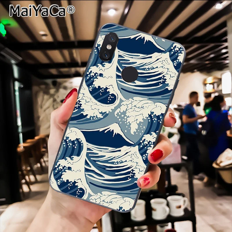 Van Gogh Art Spray Strry night Wave Art Japanese Crane