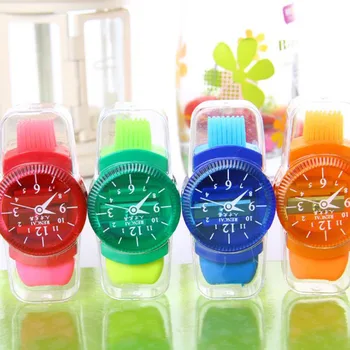 1 Pcs Kawaii Mini Colorful Clock Shape Plastic Pencil Sharpeners Grinder with Erasers Brush for Office School Stationery Gifts
1 Pcs Kawaii Mini Colorful Clock Shape Plastic Pencil Sharpeners Grinder with Erasers Brush for Office School Stationery Gifts