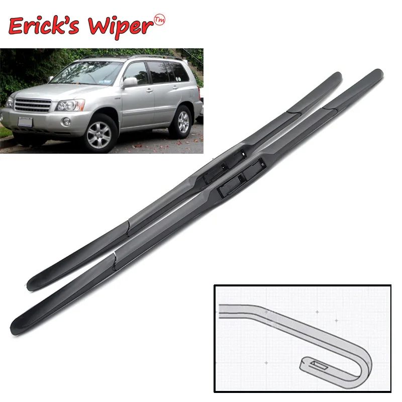 Erick's Wiper Front Wiper Blades For Toyota Highlander XU20 2000 -2007 Windshield Windscreen Front Window 22"+19"
Erick's Wiper Front Wiper Blades For Toyota Highlander XU20 2000 -2007 Windshield Windscreen Front Window 22"+19"