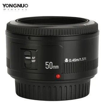 YONGNUO YN50mm F1.8 Lens EF 50mm AF/MF Auto Focus Lens for Canon EOS 350D 450D 500D 600D 650D 1DX 40D 50D 5D 20D 30D DLSR Camera
YONGNUO YN50mm F1.8 Lens EF 50mm AF/MF Auto Focus Lens for Canon EOS 350D 450D 500D 600D 650D 1DX 40D 50D 5D 20D 30D DLSR Camera