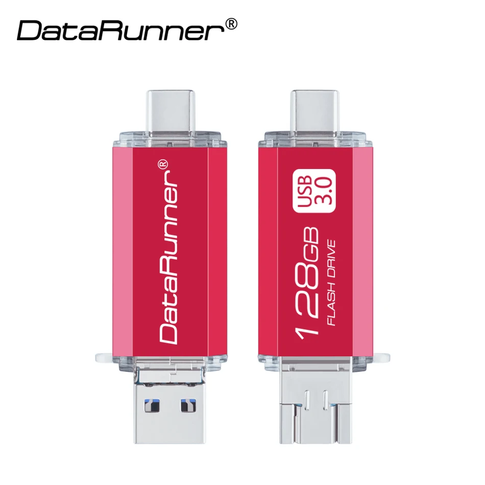 New DataRunner Usb 3.0 OTG USB Flash Drive Pen Drive 128GB Type C Pendrive 16GB 32GB 64GB Micro Usb Memory Stick Flash Drive
New DataRunner Usb 3.0 OTG USB Flash Drive Pen Drive 128GB Type C Pendrive 16GB 32GB 64GB Micro Usb Memory Stick Flash Drive