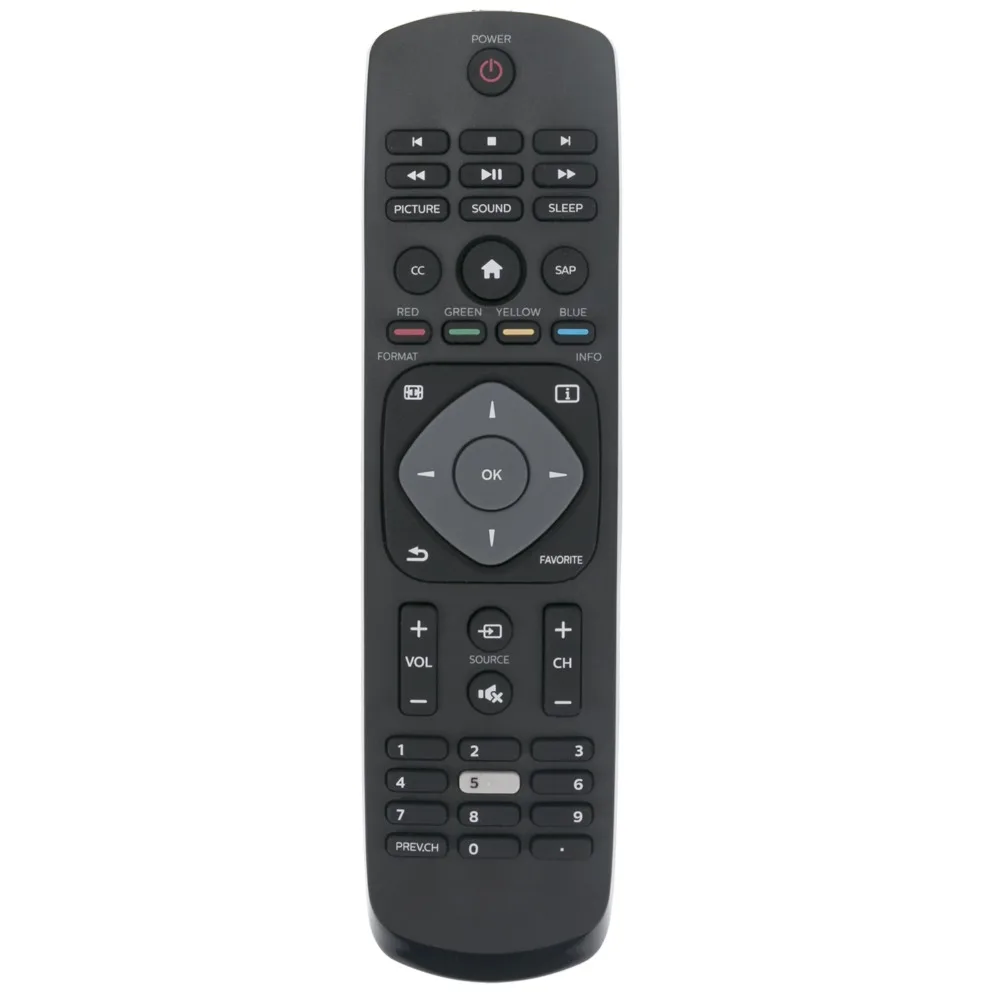 Новый пульт дистанционного управления для телевизора Philips 24PFL3603 24PFL3603/F7
Новый пульт дистанционного управления для телевизора Philips 24PFL3603 24PFL3603/F7