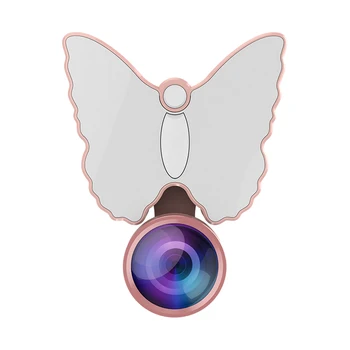 RK29 Led Selfie Flash Light Beauty Fill Light Cute Butterfly Shape With Fisheye Wide Angle Macro Lens Cold+Warm Lights For Phone
RK29 Led Selfie Flash Light Beauty Fill Light Cute Butterfly Shape With Fisheye Wide Angle Macro Lens Cold+Warm Lights For Phone