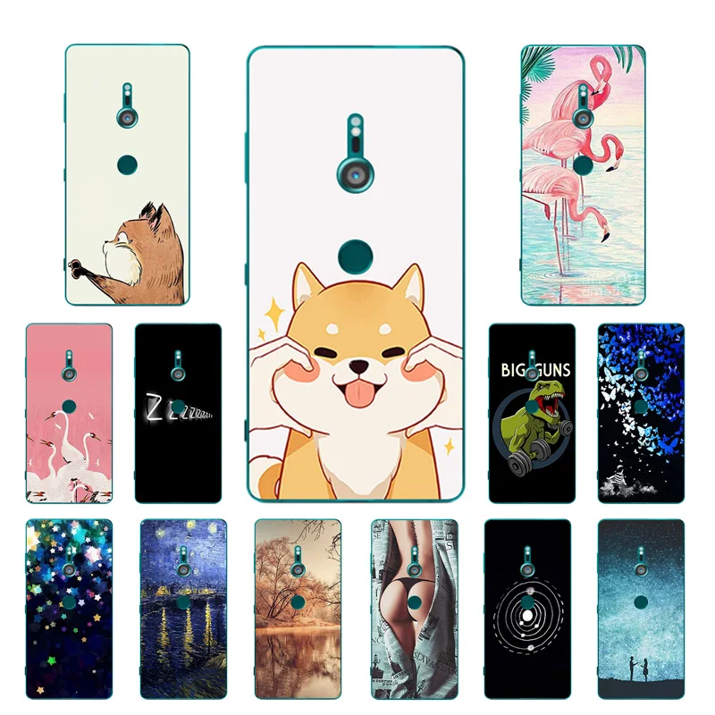 for Sony Xperia XZ3 Phone Case 6.0" Soft Silicone Clear Protective Back Cover for Sony Xperia XZ 3 BIG GUN Printing TPU Shell
for Sony Xperia XZ3 Phone Case 6.0" Soft Silicone Clear Protective Back Cover for Sony Xperia XZ 3 BIG GUN Printing TPU Shell