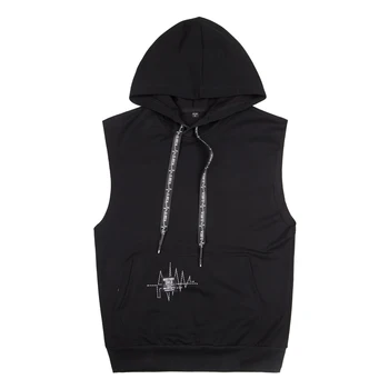 2018 New Men's Sleeveless Hooded Pullover Sweater Cropped Trousers Casual Suit
2018 New Men's Sleeveless Hooded Pullover Sweater Cropped Trousers Casual Suit