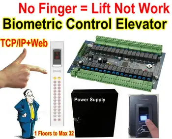 No Fingerprint= Can not use Lift, Elevator Web TCP Controllerwith Fingerprint reader to control and PC software manage 32 floors
No Fingerprint= Can not use Lift, Elevator Web TCP Controllerwith Fingerprint reader to control and PC software manage 32 floors