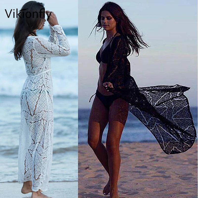 Vikionfly Long Beach Cover Up Women Crochet Bikini Coverup Summer Wrap Swimsuit Bathing Suit Cover Ups Swim Dress Beachwear
Vikionfly Long Beach Cover Up Women Crochet Bikini Coverup Summer Wrap Swimsuit Bathing Suit Cover Ups Swim Dress Beachwear