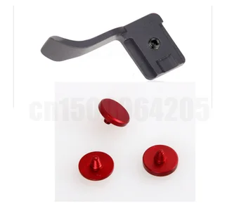 

4in1 Red Shutter Release button + GRIP THUMBS thumb button Finger buckle F Fuji X-PRO1 X-E2 X-A1 X100 X100S x10 x20 X-M1 X-A1