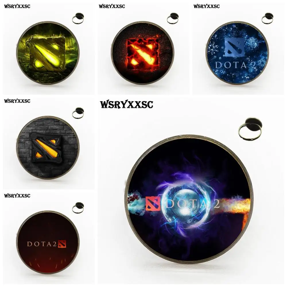 EJ Glaze Dota 2 Harajuku Style Jewelry With Glass Cabochon Bronze/Silver/Golden Rings For Girls Wholesale
EJ Glaze Dota 2 Harajuku Style Jewelry With Glass Cabochon Bronze/Silver/Golden Rings For Girls Wholesale