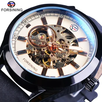 Forsining Open Work Series Military Transparent Case Automatic Self Winding Wrist Watch Men Mechanical Watch Top Brand Luxury
Forsining Open Work Series Military Transparent Case Automatic Self Winding Wrist Watch Men Mechanical Watch Top Brand Luxury