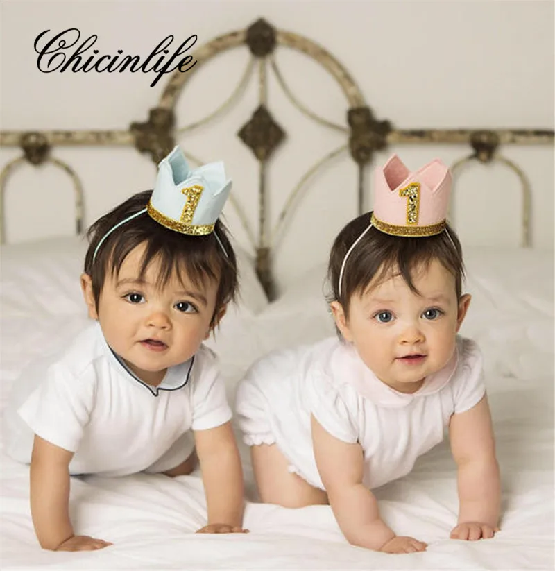 Chicinlife 1Pcs 1St Birthday Hat Headband Crown Baby Boy Girl Happy Birthday Photo Prop Hairband Baby Shower party decoration
Chicinlife 1Pcs 1St Birthday Hat Headband Crown Baby Boy Girl Happy Birthday Photo Prop Hairband Baby Shower party decoration
