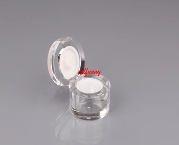 100pcs/lot 5g round shape cream jar cosmetic container Case, plastic bottle display container Eye shadow powder compact F050203
100pcs/lot 5g round shape cream jar cosmetic container Case, plastic bottle display container Eye shadow powder compact F050203
