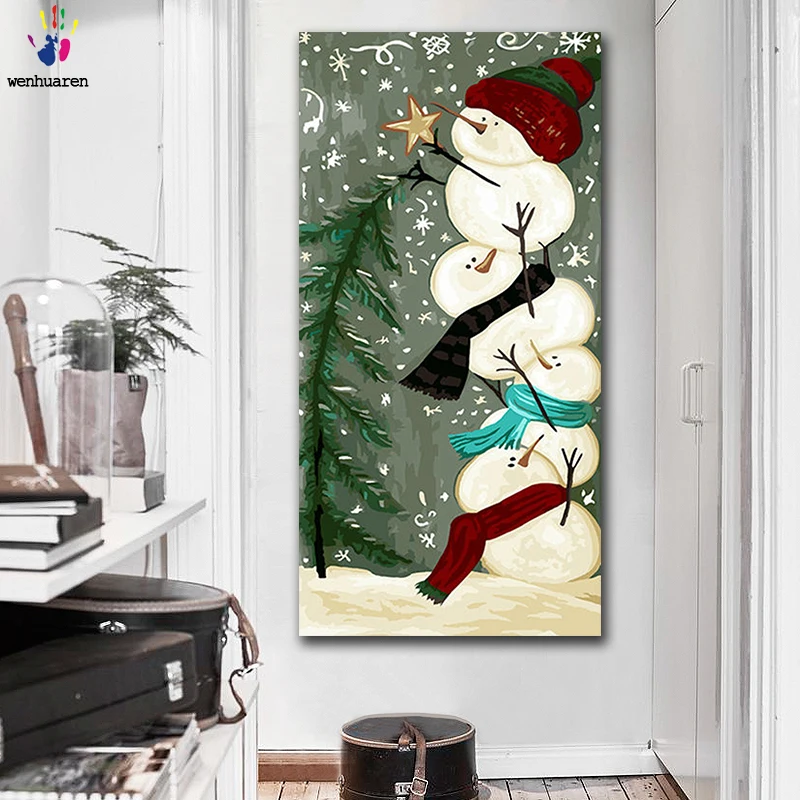 DIY colorings pictures by numbers with colors Snowman decorating christmas tree picture drawing painting by numbers framed Home
DIY colorings pictures by numbers with colors Snowman decorating christmas tree picture drawing painting by numbers framed Home
