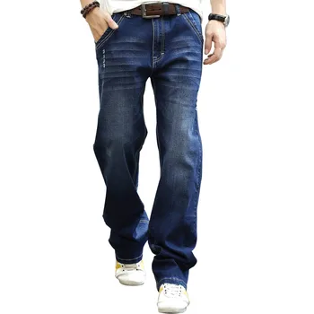 Plus Size Blue Jeans Man Denim Jeans Casual Middle Waist Loose Long Pants Male Solid Straight Jeans For Men Classical 28-48
Plus Size Blue Jeans Man Denim Jeans Casual Middle Waist Loose Long Pants Male Solid Straight Jeans For Men Classical 28-48