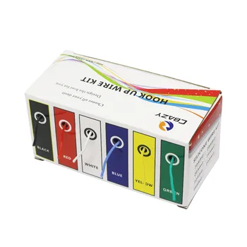 CBAZY Hook up Wire Kit (Stranded Wire Kit) 28 Gauge Flexible Silicone rubber Electric wire 6 colors 32.8 feet Each 28 AWG
CBAZY Hook up Wire Kit (Stranded Wire Kit) 28 Gauge Flexible Silicone rubber Electric wire 6 colors 32.8 feet Each 28 AWG