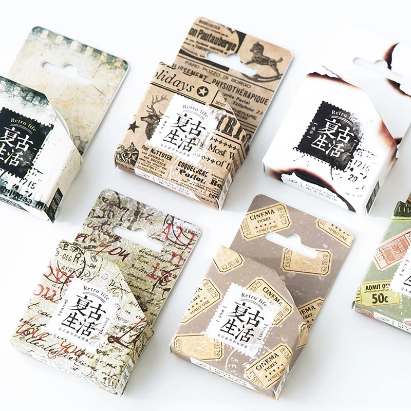 1 pcs DIY Japanese Paper Washi Tape Reto NewPapers Masking Tape Decorative Adhesive Tape Stickers Size 15mm*7m
1 pcs DIY Japanese Paper Washi Tape Reto NewPapers Masking Tape Decorative Adhesive Tape Stickers Size 15mm*7m