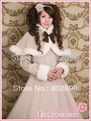 Japan Cheap Custom made Slim Wool Sweet Lolita Coat Winter Cute Coat Girls Winter Coats Brand Long Winter Coat
Japan Cheap Custom made Slim Wool Sweet Lolita Coat Winter Cute Coat Girls Winter Coats Brand Long Winter Coat
