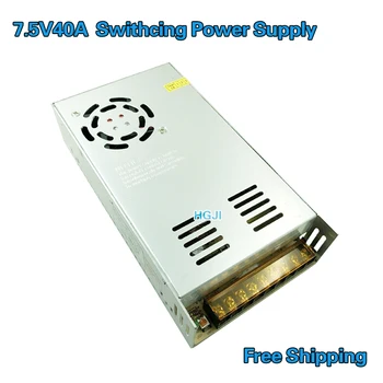 1PCS Free Shippin Led driver 300W 7.5V 40A Single Output ac 110v /220v to dc 7.5v Switching power supply for LED Strip light
1PCS Free Shippin Led driver 300W 7.5V 40A Single Output ac 110v /220v to dc 7.5v Switching power supply for LED Strip light
