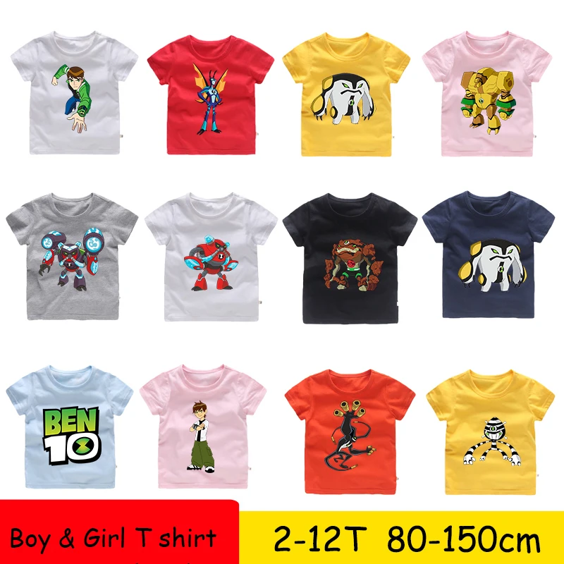 Boys Girls New Omnitrix Ben cartoon 10 Kids T Shirt Genuine Children T-shirt Baby Toddler Summer Tops Anime Cartoon Tees
Boys Girls New Omnitrix Ben cartoon 10 Kids T Shirt Genuine Children T-shirt Baby Toddler Summer Tops Anime Cartoon Tees