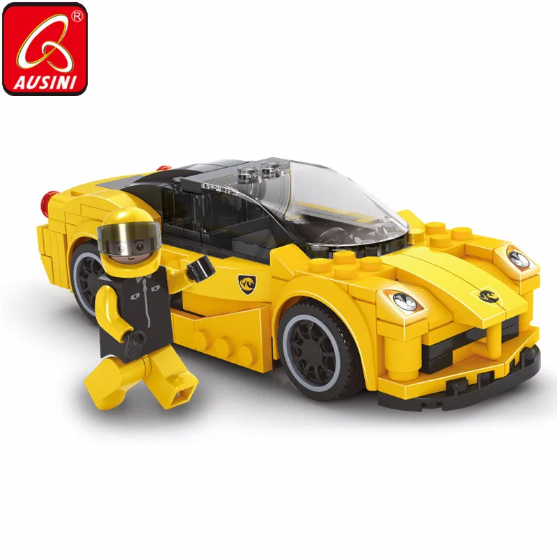 AUSINI Ferrarie Sports Racing Car Building Blocks Toys for Boy Construction City Vehicle-cars Model Mini Figures Bricks Children
AUSINI Ferrarie Sports Racing Car Building Blocks Toys for Boy Construction City Vehicle-cars Model Mini Figures Bricks Children