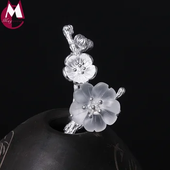 Vintage Brooches Crystal Flower Retro Tree Branch Pinks Plant Geometric Gift 100% Real Sterling Silver Jewelry Plum Blossom YX07
Vintage Brooches Crystal Flower Retro Tree Branch Pinks Plant Geometric Gift 100% Real Sterling Silver Jewelry Plum Blossom YX07