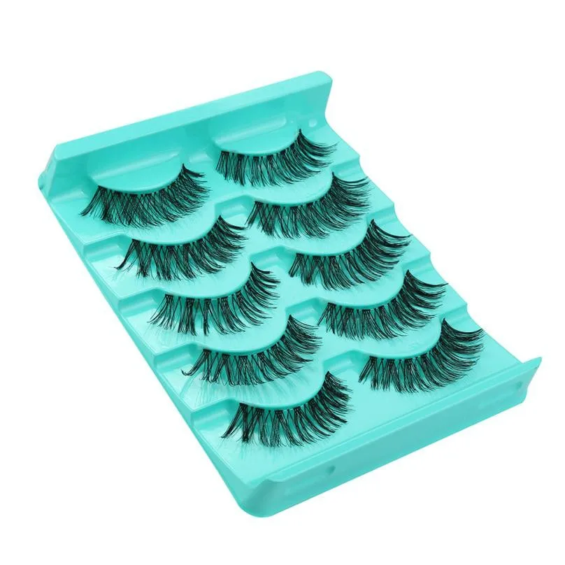 5 Pairs Natural Black Long Sparse Cross False Eyelashes Natural Handmade Fake Lashes Extension 3D Mink Cilios#121
5 Pairs Natural Black Long Sparse Cross False Eyelashes Natural Handmade Fake Lashes Extension 3D Mink Cilios#121
